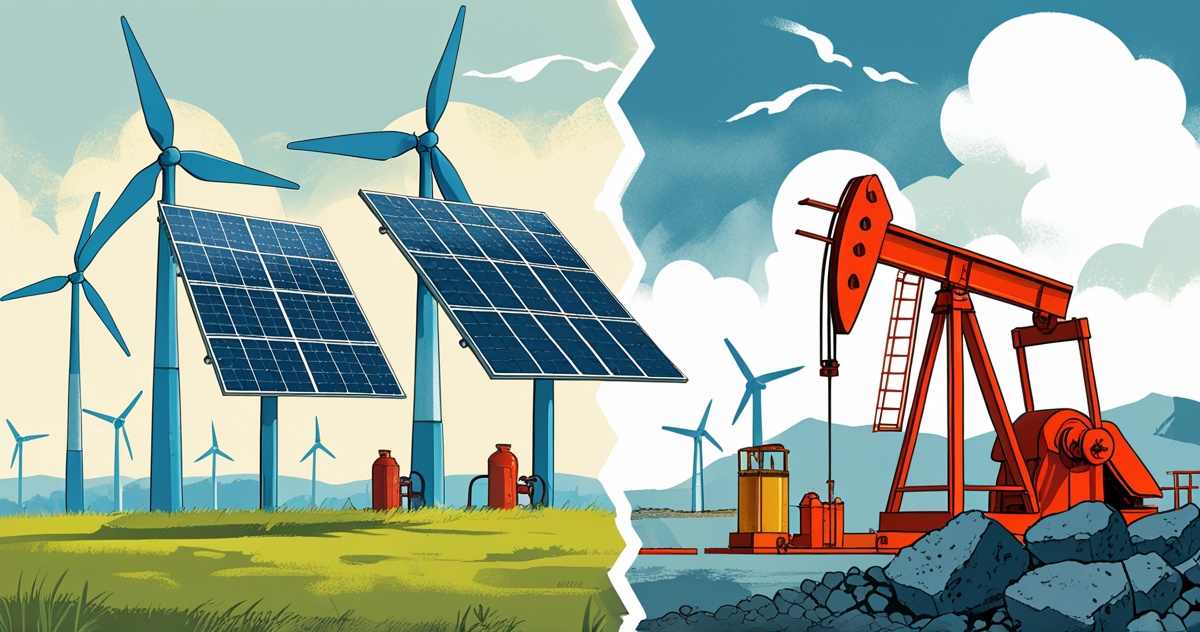 Clasifica: energía renovable o no renovable